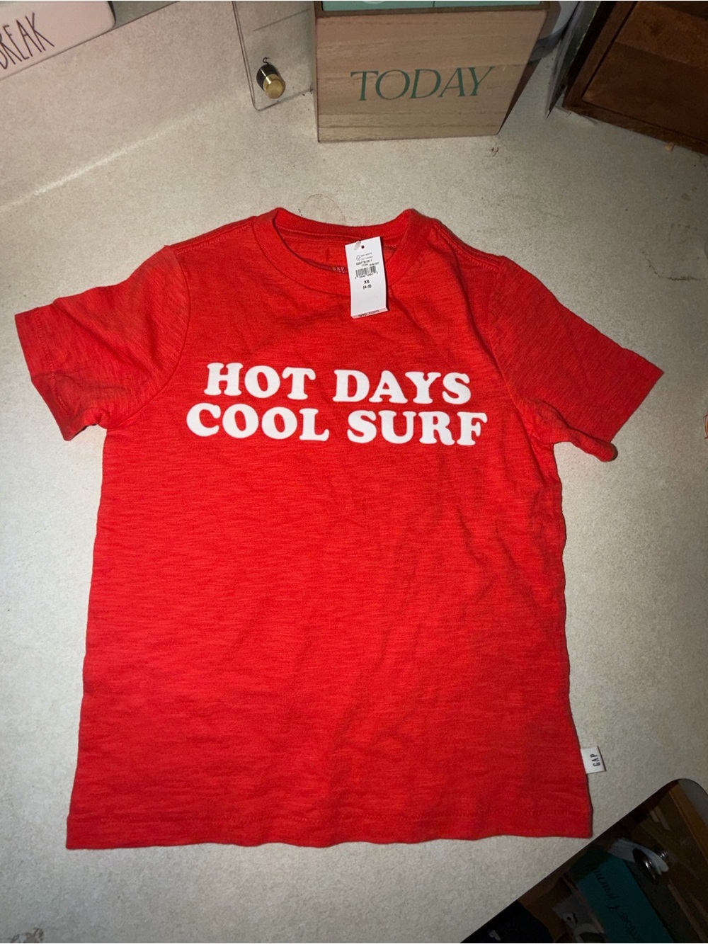 gap kids large (10) and small (6-7) and xsmall (4-5) NWT top -l
